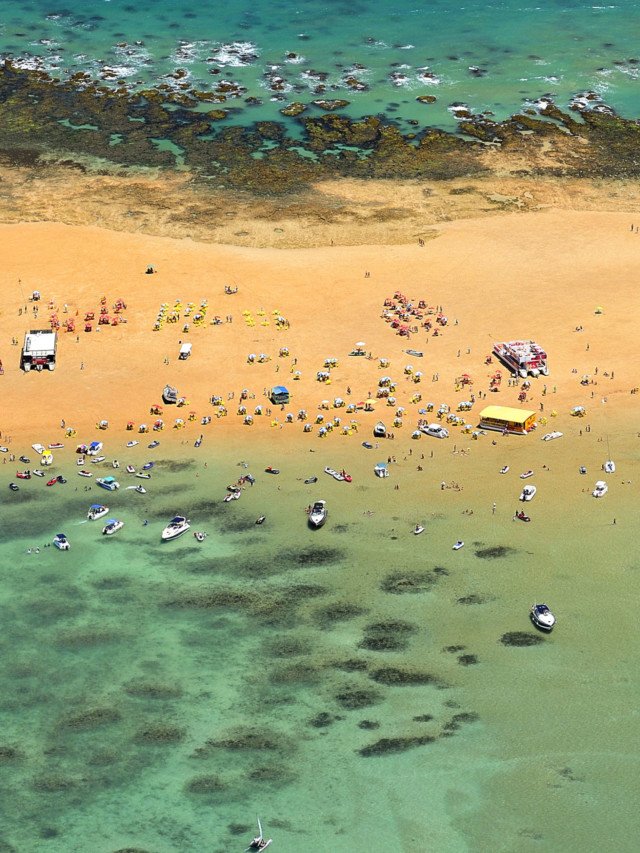 Piscinas naturais da Paraíba
