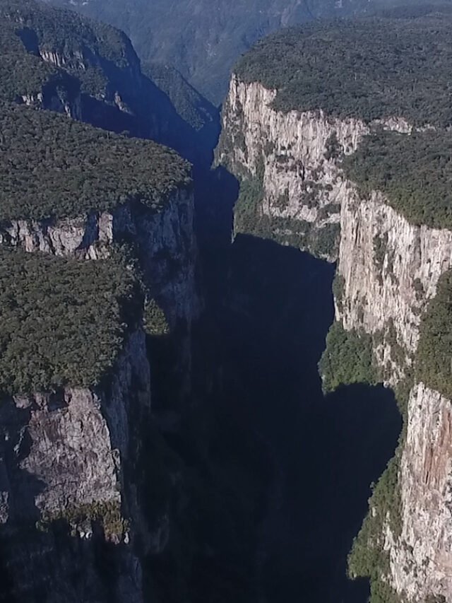 Como são as trilhas nos cânions do Sul?