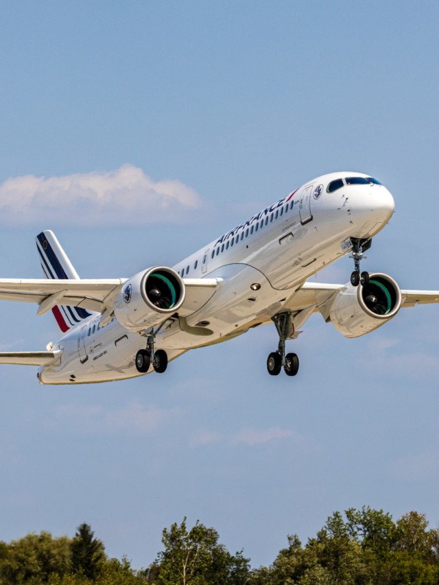 Conheça o primeiro A220-300 da Air France