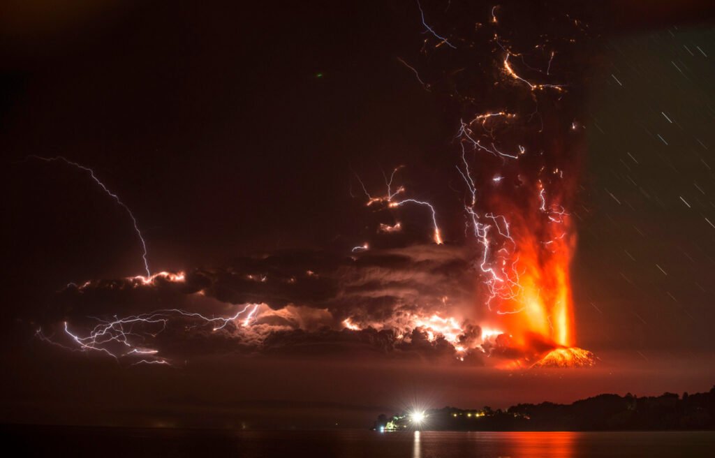 FRUTILLAR: Erupción volcán Calbuco