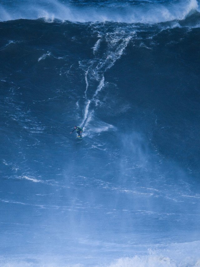 Brasileiro em onda gigante de Nazaré ganha documentário