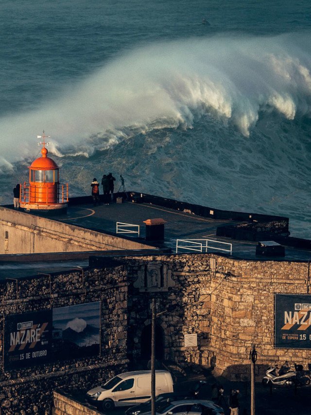Por que a onda de Nazaré, em Portugal, é a maior do mundo