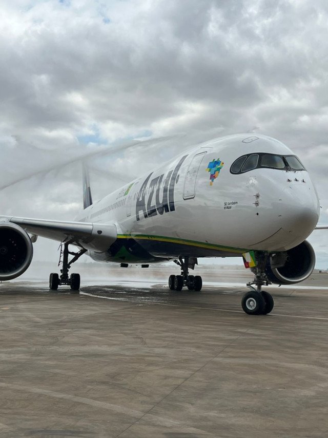 Azul decola com seu maior avião da frota