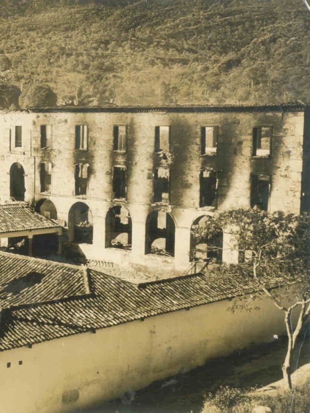 Incêndio no Santuário do Caraça (MG) completa 55 anos