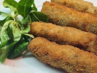 barrinha de peixe, vegano, vegatariano