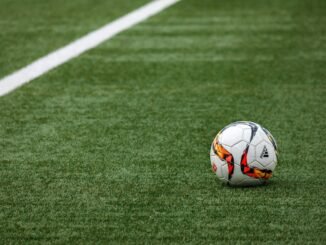 white adidas soccer ball on grass