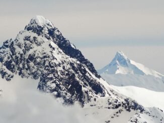 photo of snow capped mountains